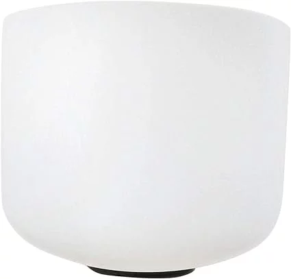 Cuenco de cuarzo blanco 8 pulgadas para principiantes